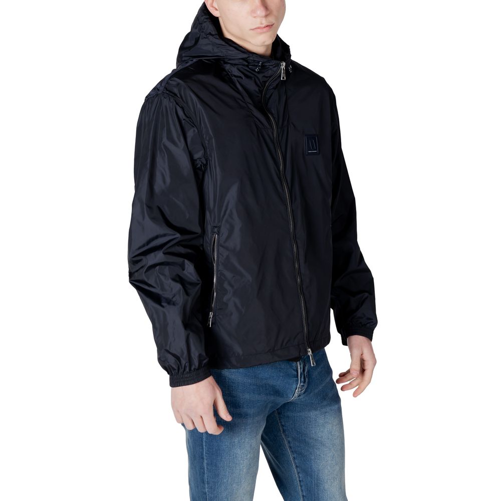 Armani Exchange Men's Blue Polyamide Jacket XM000342 AF12285