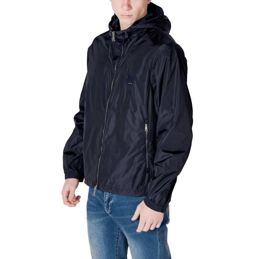 Armani Exchange Men's Blue Polyamide Jacket XM000342 AF12285