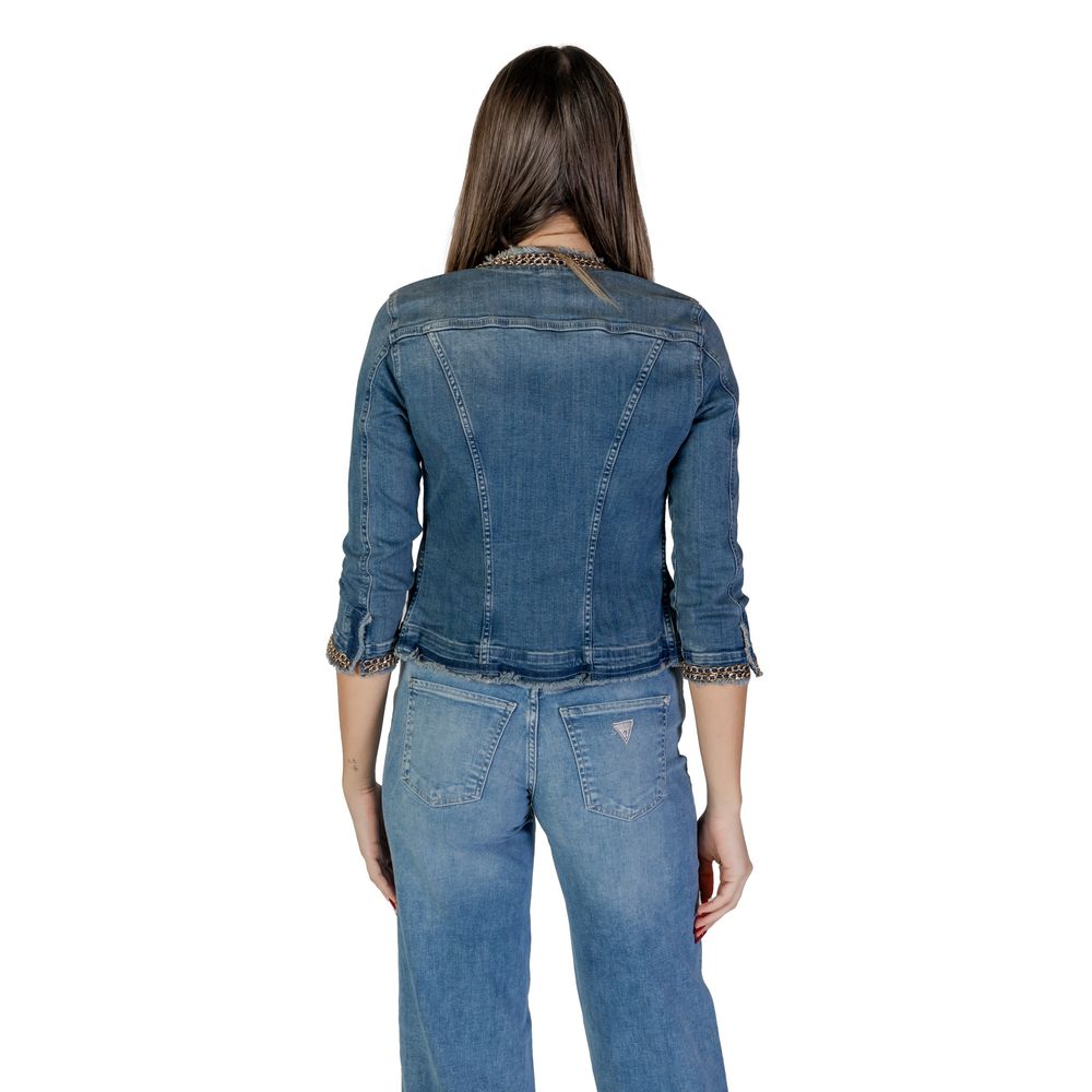 Liu Jo KATE Light Blue Cotton Jacket