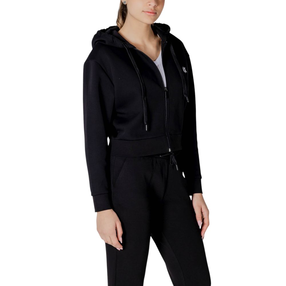 Armani Exchange Black Cotton Hoody for Women