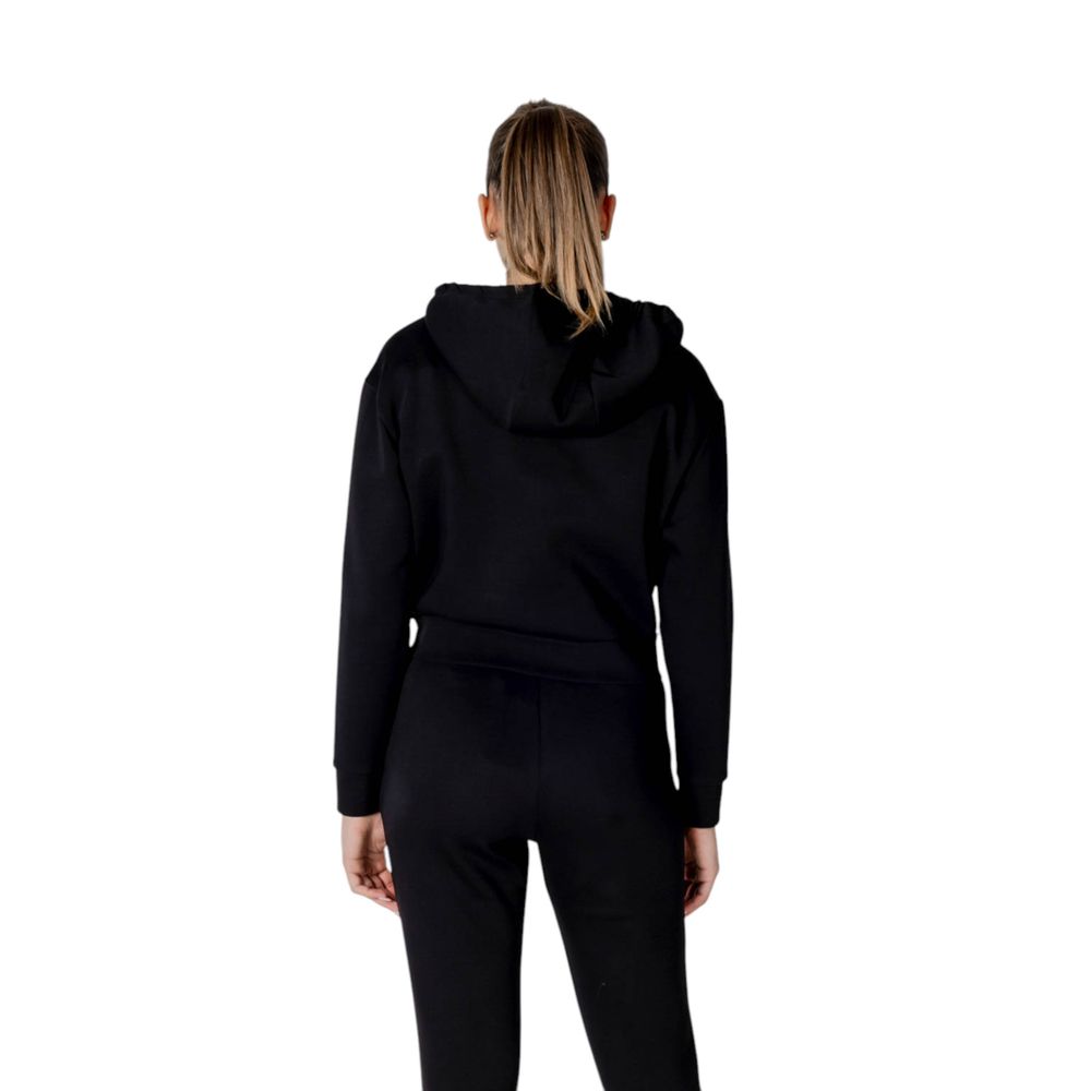 Armani Exchange Black Cotton Hoody for Women