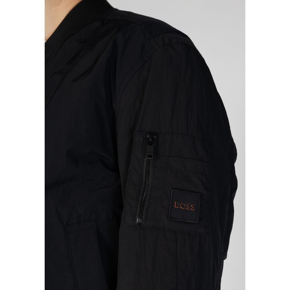Hugo Boss Black Polyamide Men's Bomber Jacket