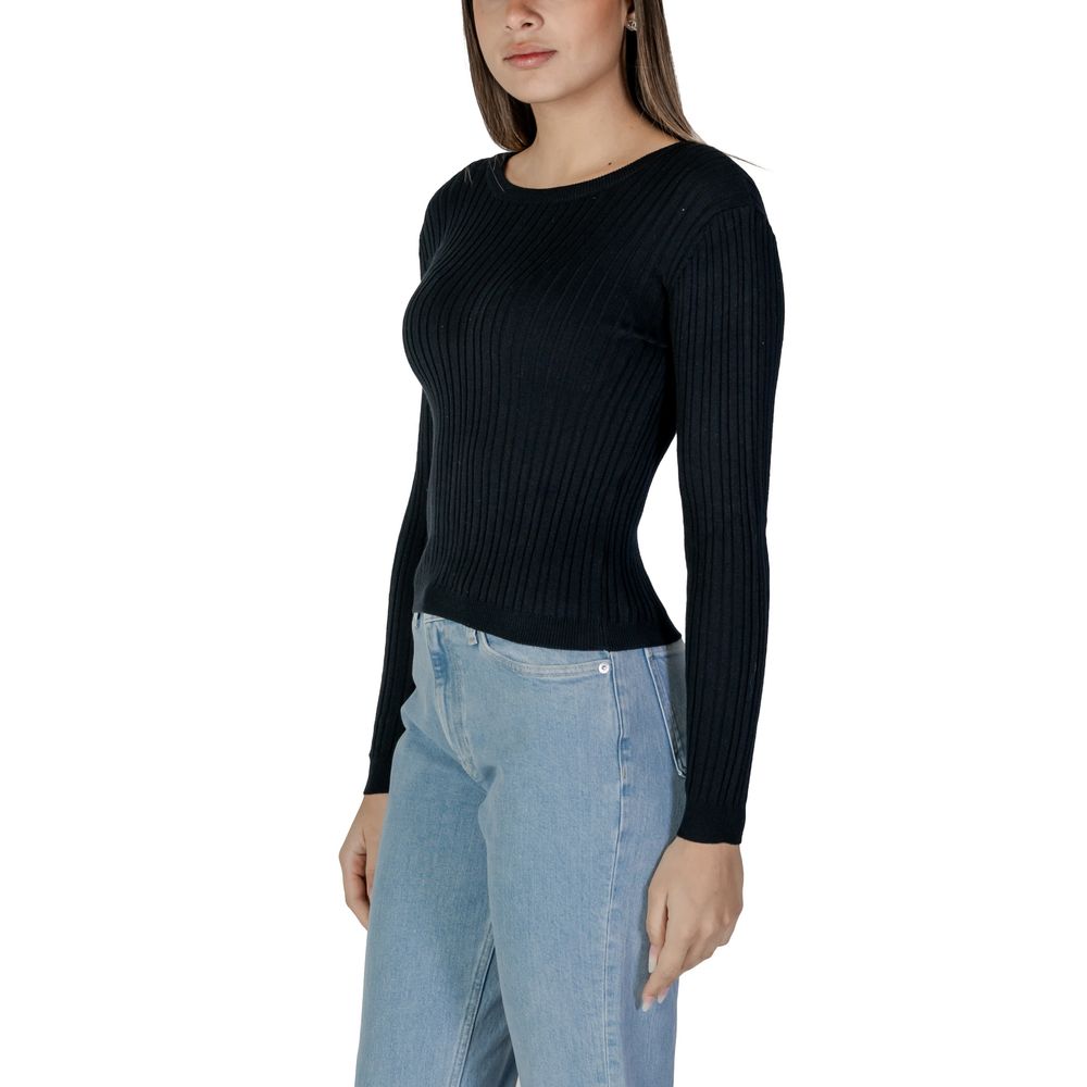 Vimullie L/S O-Neck Rib Knit Top by Vila Clothes