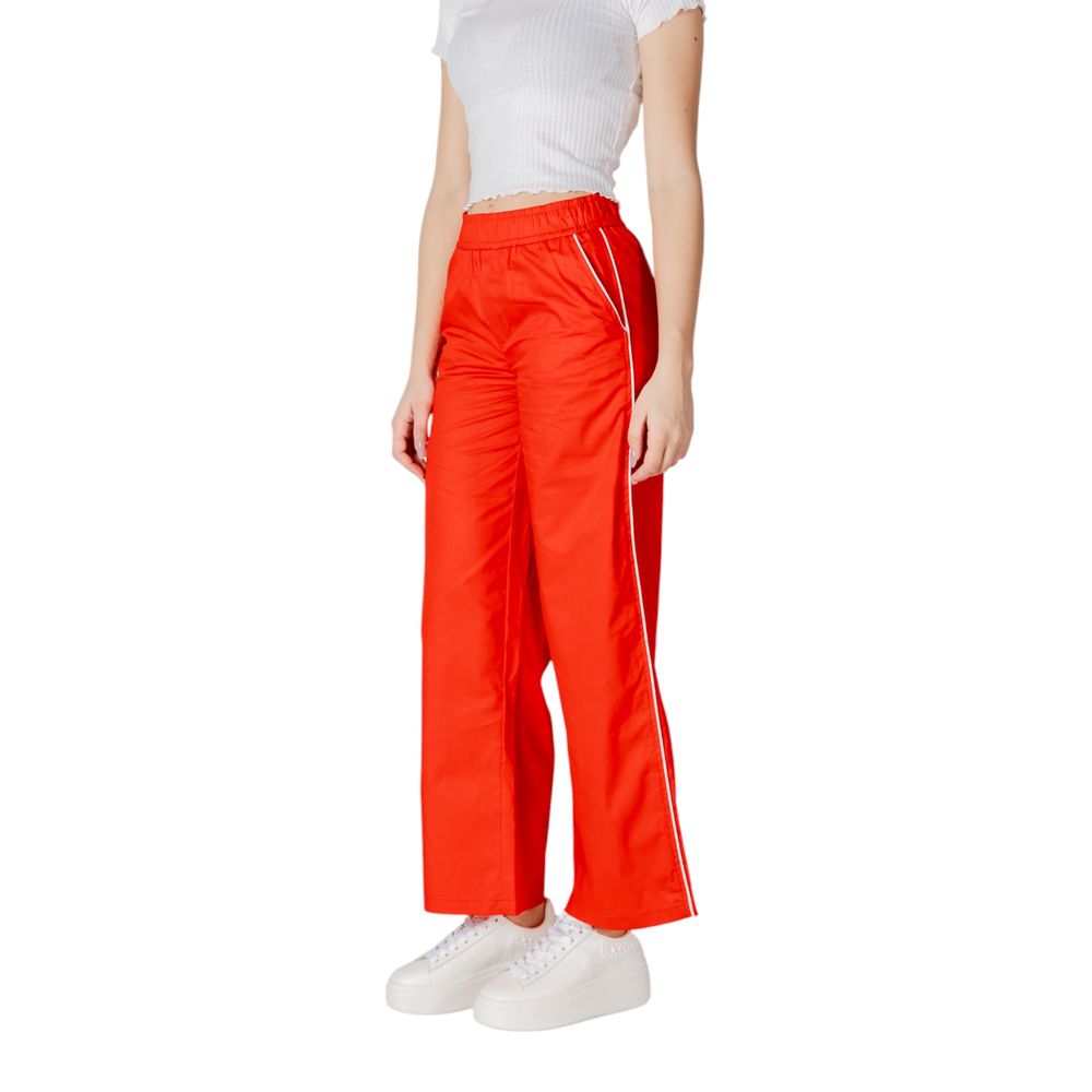 Only Red Cotton Pant - Women's Palace Pants