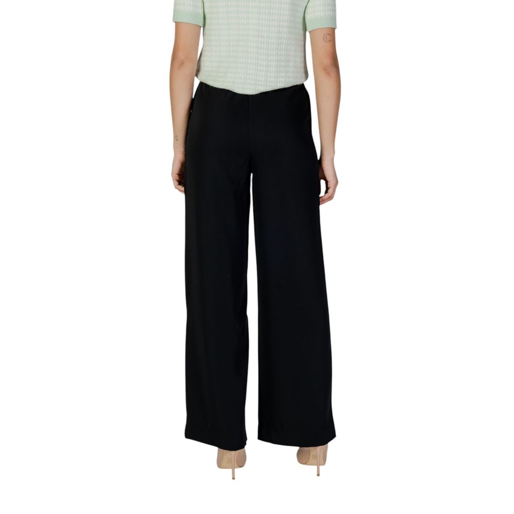 Morgan De Toi Black Polyester Pant – Chic Urban Essentials