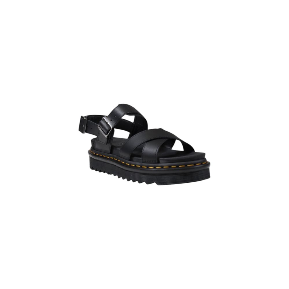 Dr. Martens Voss II Athena Black Leather Sandal