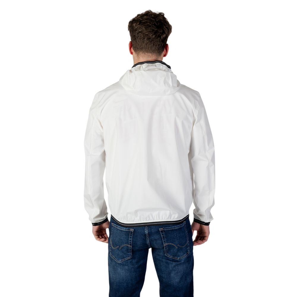 Blauer White Polyamide Jacket & Coat for Men - Spring/Summer Collection
