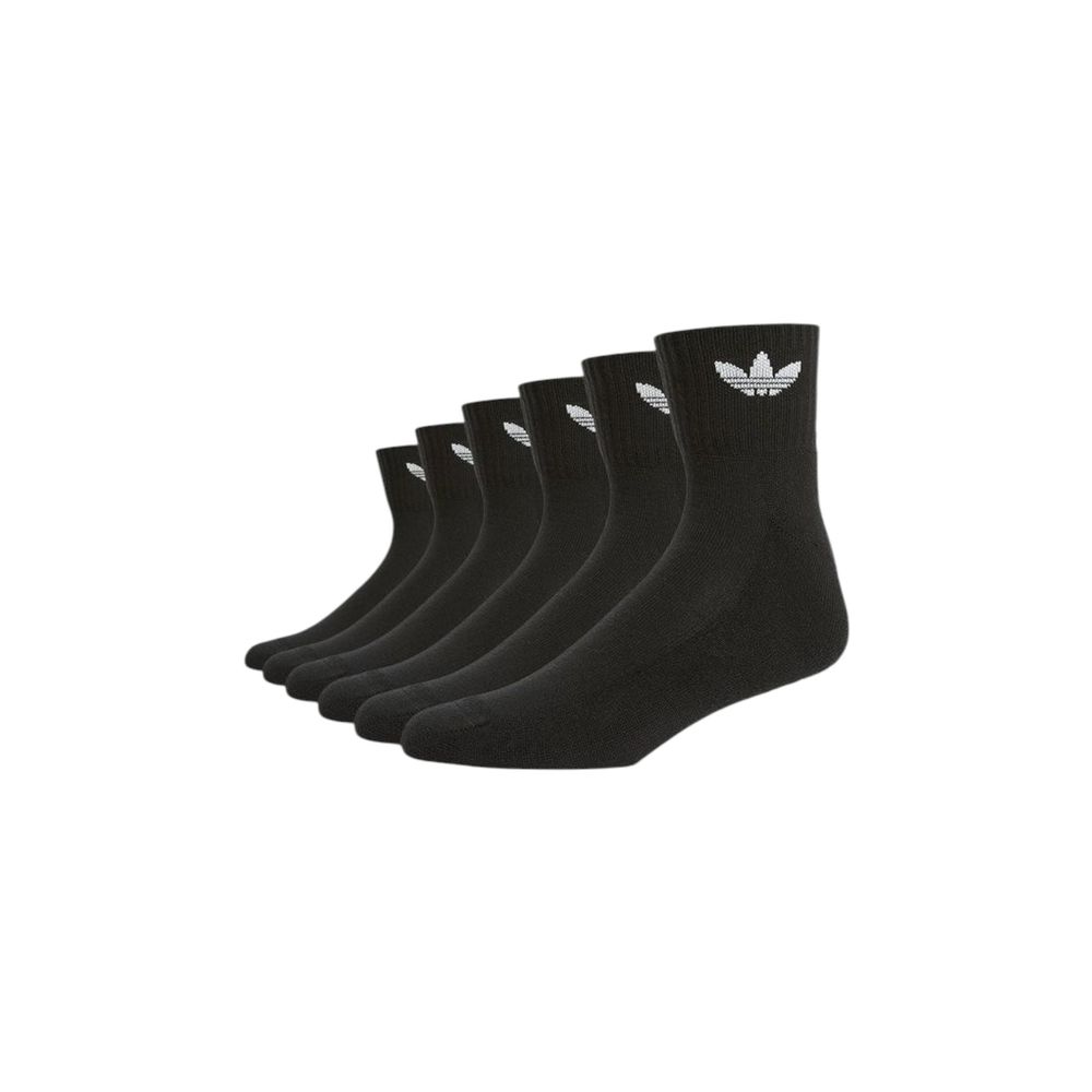 Adidas Black Cotton Sock - MID ANKLE SCK 6