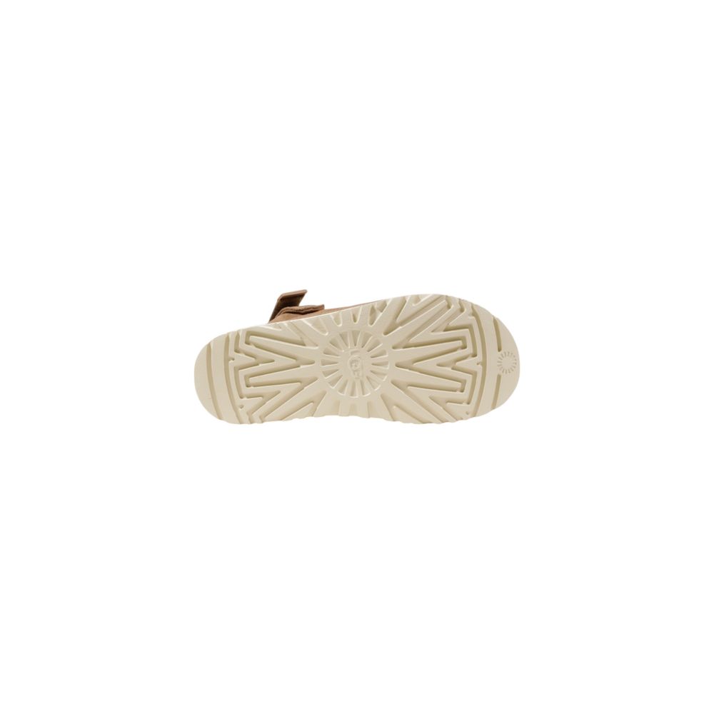 UGG W GOLDENSTAR CLOG 1138252 – Beige Recycled Polyester Platform