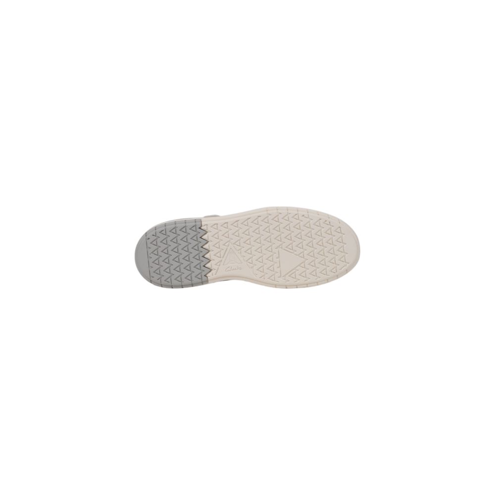 Clarks COURTLITE2 RUN White Leather Sneakers