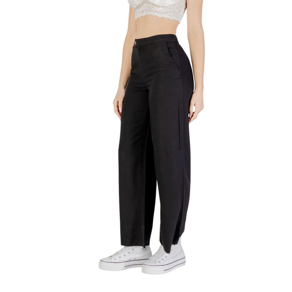 Only ONLCARO HW LINEN Wide-Leg Pants