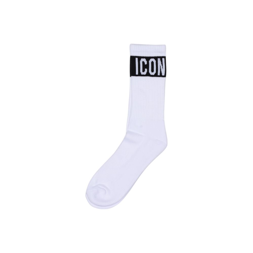 Icon White Cotton Sock - Ultimate Comfort and Style