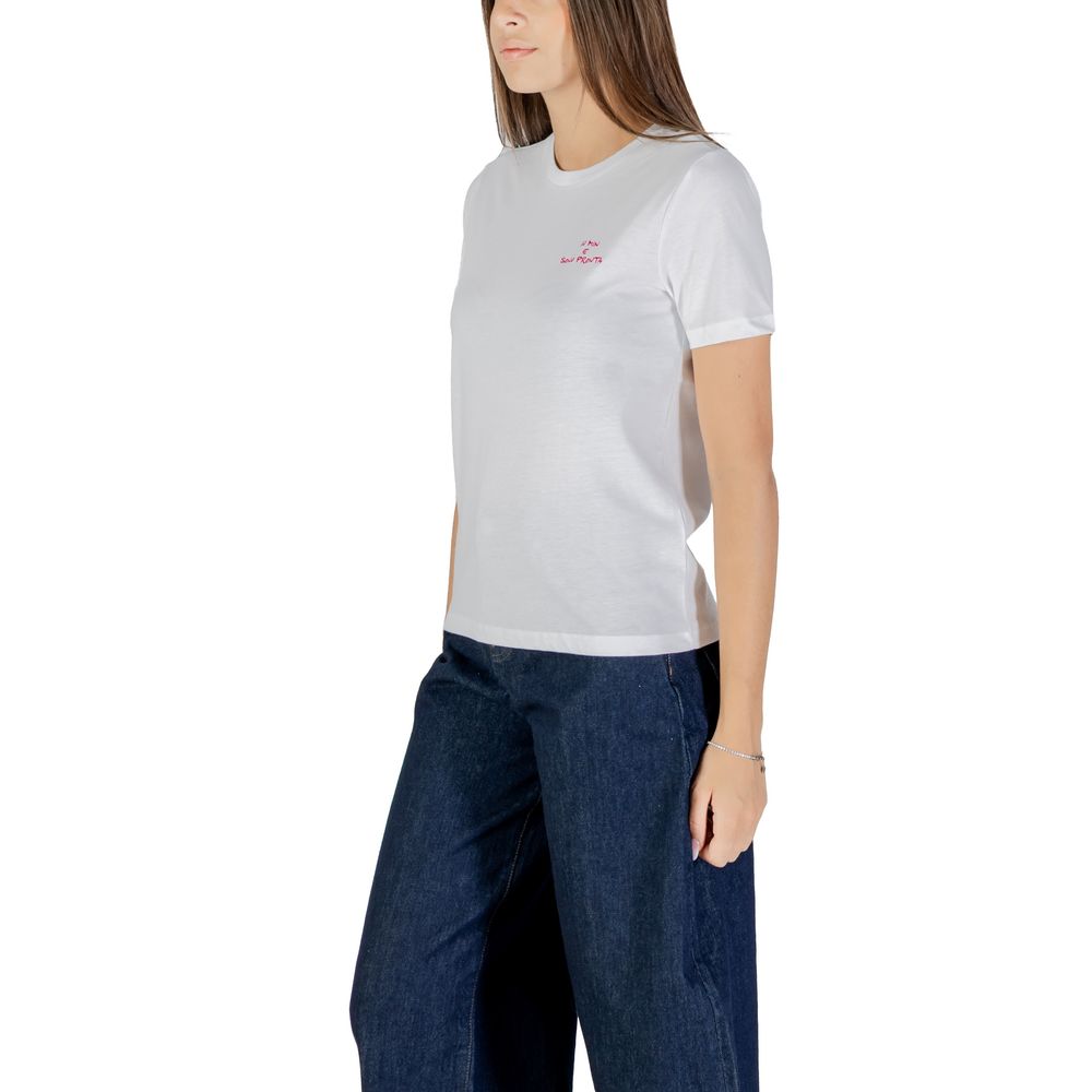 ONLADELINA S/S TEE CS JRS - Pink Cotton T-Shirt