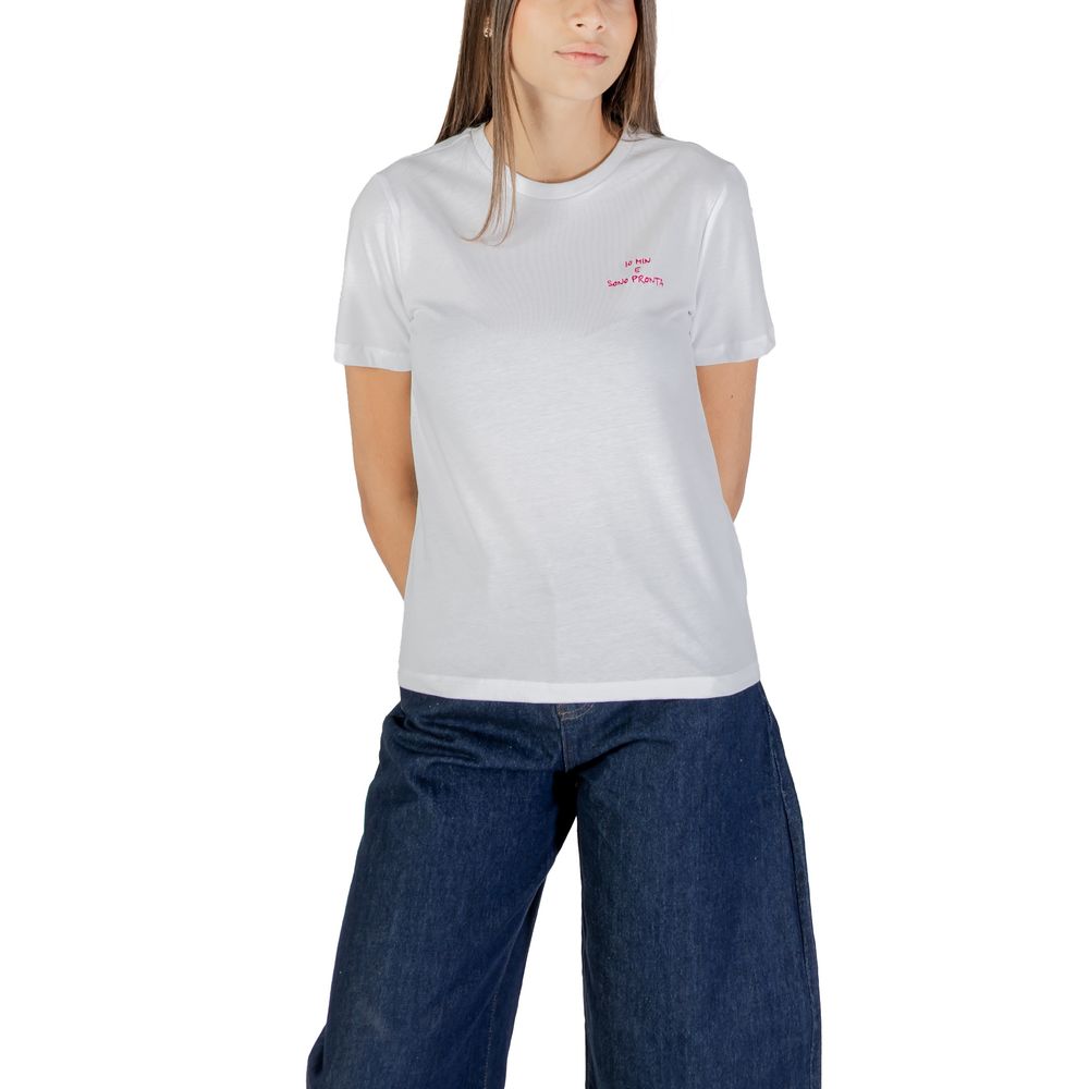 ONLADELINA S/S TEE CS JRS - Pink Cotton T-Shirt