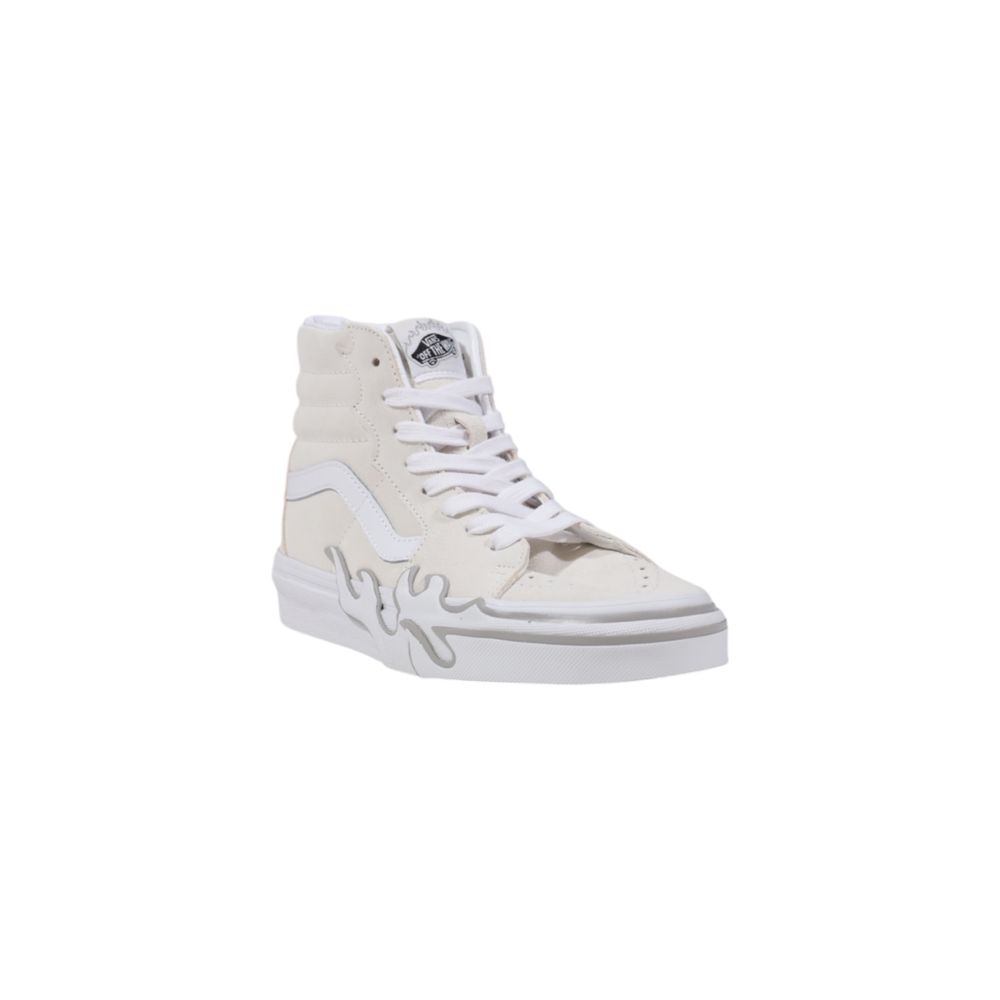 Vans UA SK8-Hi Flame White Suede Leather Sneaker