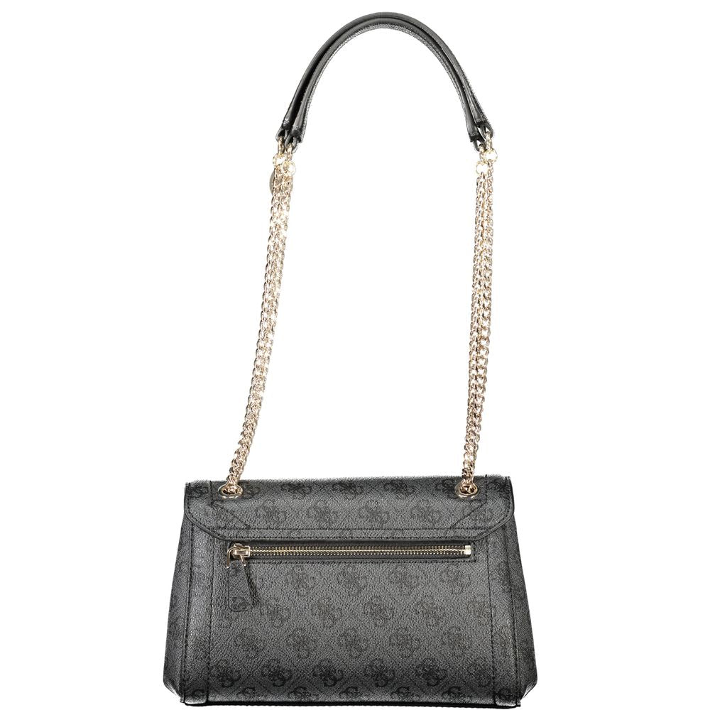Guess Jeans Black Polyethylene Women Handbag - Noelle II