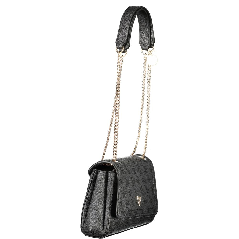 Guess Jeans Black Polyethylene Women Handbag - Noelle II