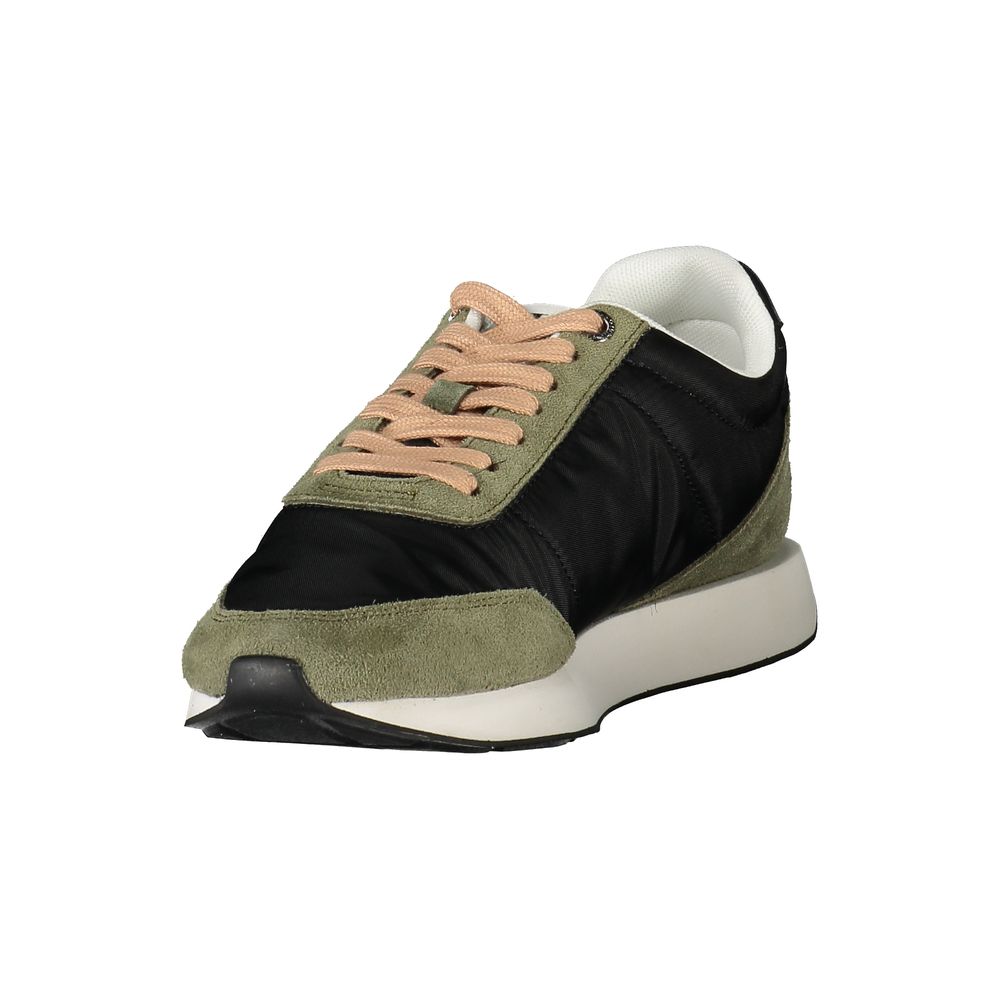 Calvin Klein Black Leather Women Sneakers