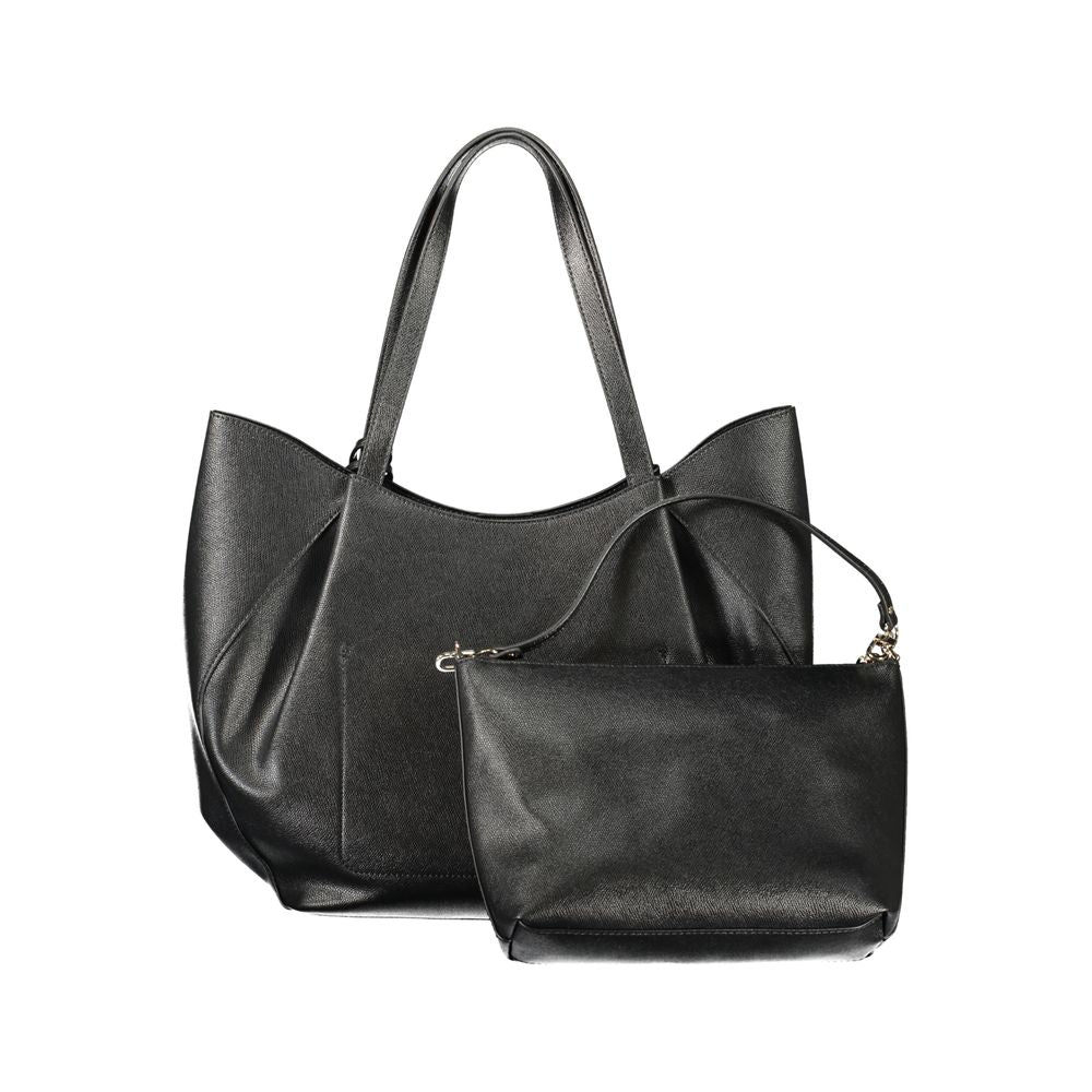 Guess Jeans Black Polyethylene Women Handbag - Amorette Bag