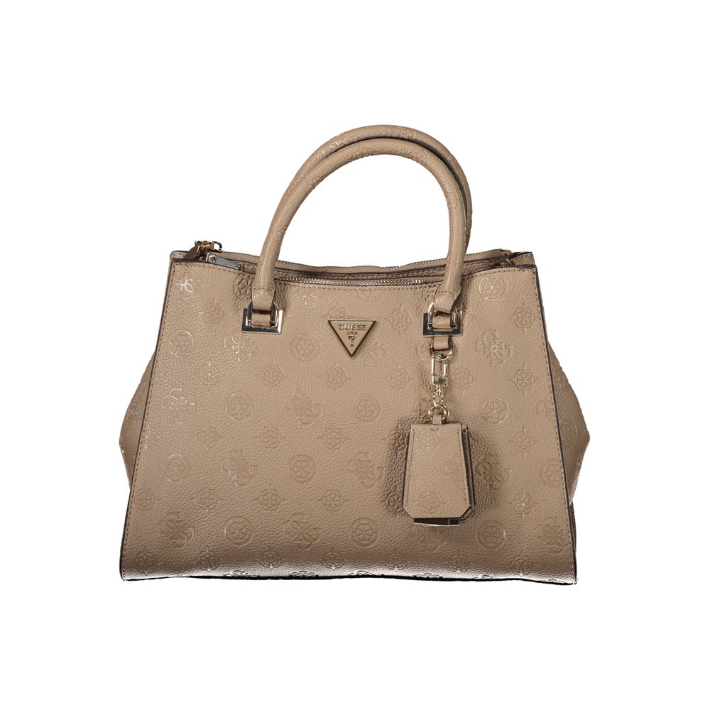 Guess Jeans Brown Polyethylene Women Handbag - Cresidia II