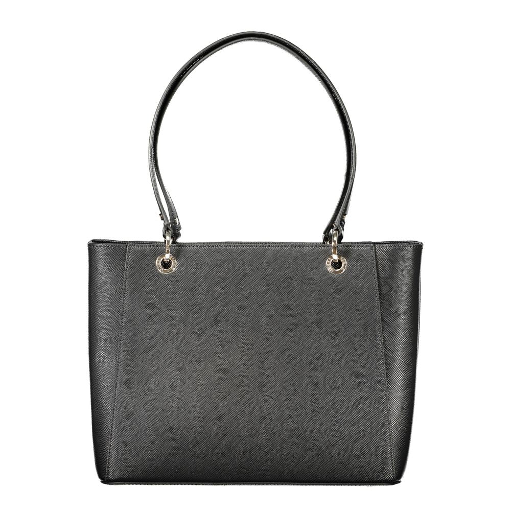 Guess Jeans Black Polyethylene Noelle II Handbag