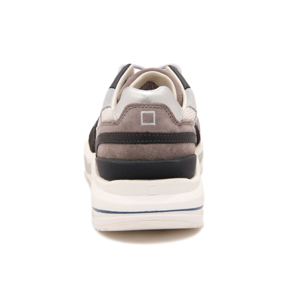 D.A.T.E Beige Leather Sneaker - The Perfect Blend of Style and Comfort