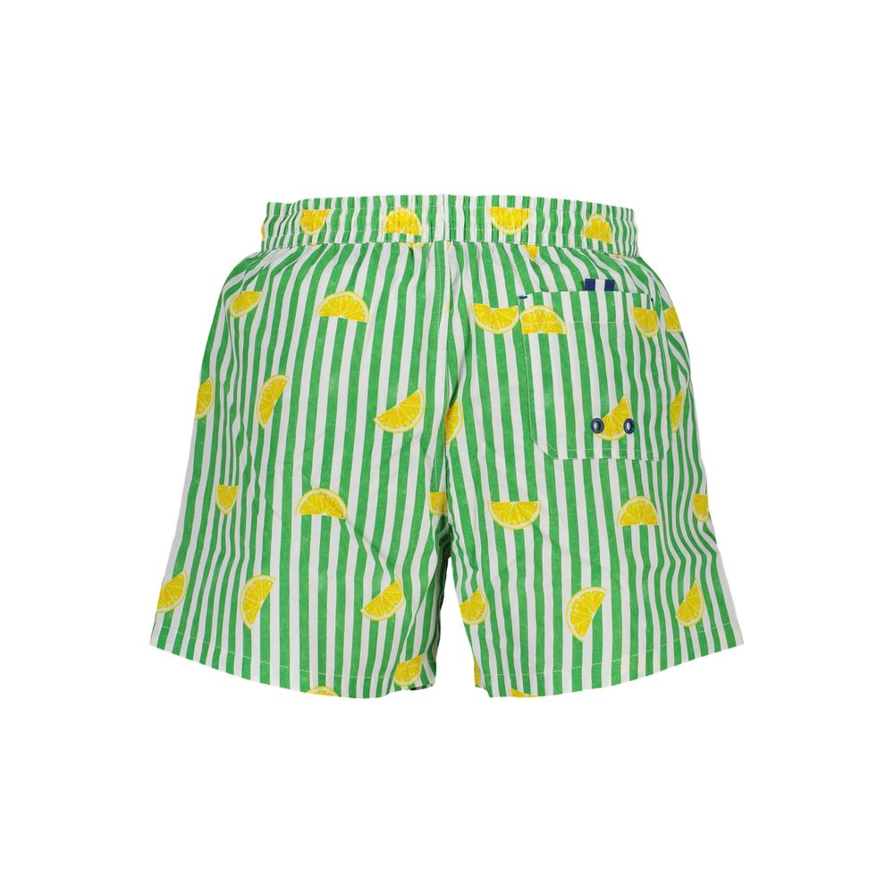 North Sails Green Polyester Swimwear - Performance Swim Boxers