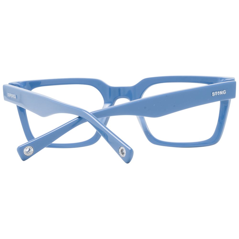 Sting Men’s Sunglasses – Blue Acetate & Plastic, 51/22/140mm
