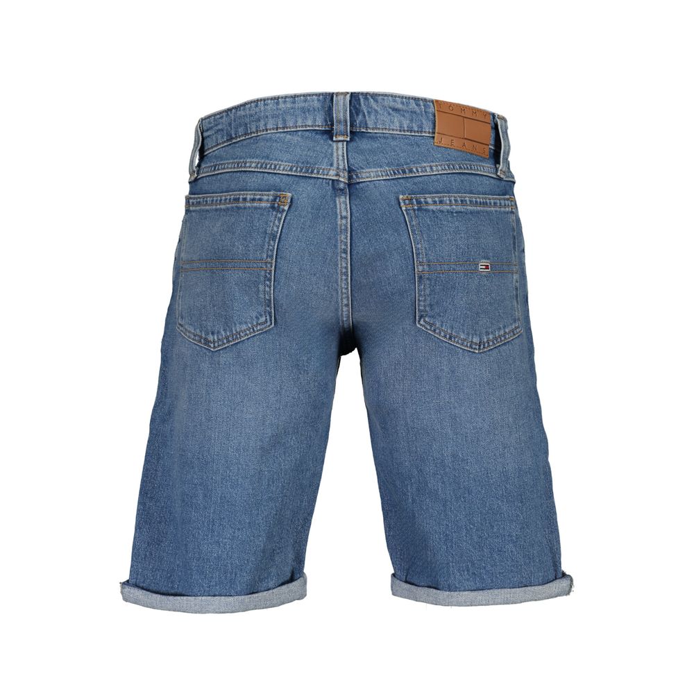 Tommy Hilfiger Blue Cotton Ronnie Short Jeans