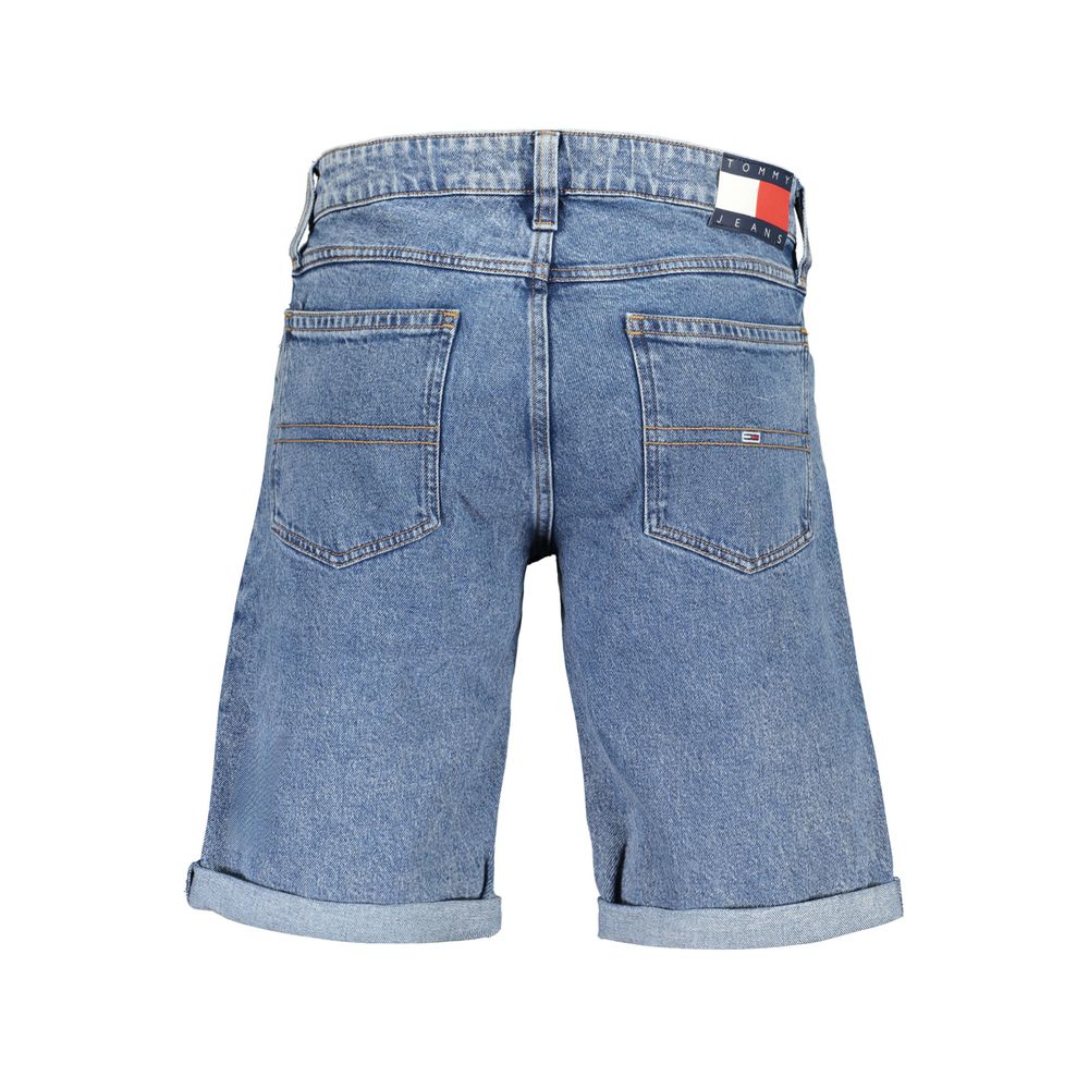 Tommy Hilfiger Blue Cotton Ronnie Short Jeans