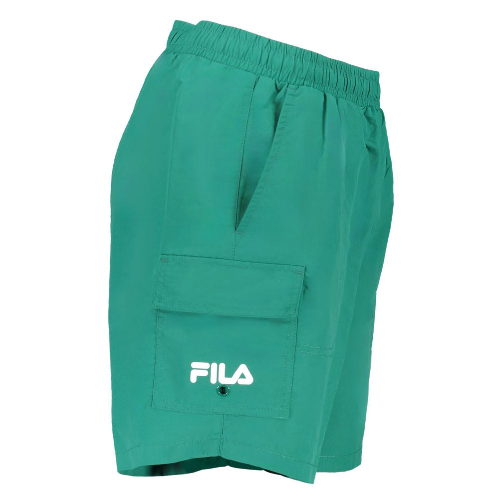 Fila Green Polyamide Swimwear - Swasiland Swim Boxer