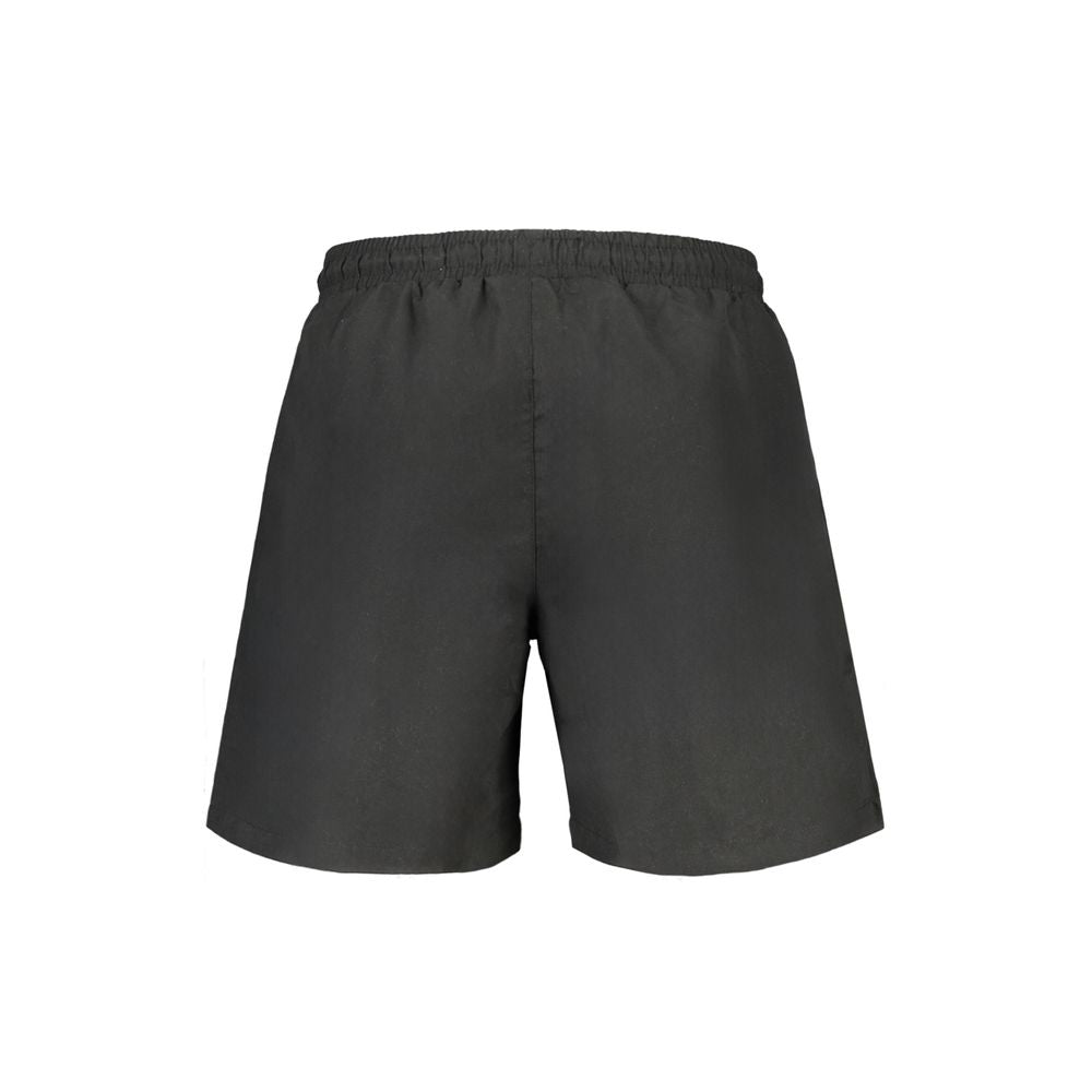 Fila Black Polyester Swimming Boxer Shorts for Ultimate Comfort