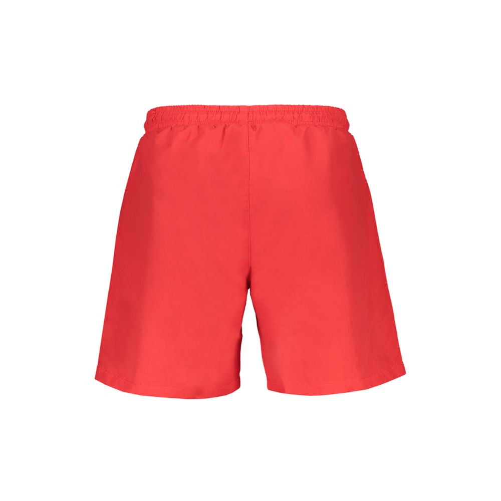Fila Red Polyester Swimwear - Perfect Swimming Boxer for Active Performance