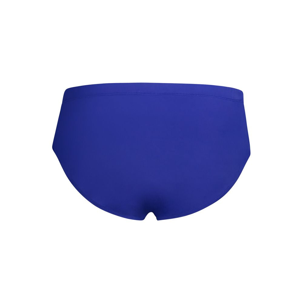 Hugo Boss Blue Elastane Swimwear - Swim Briefs