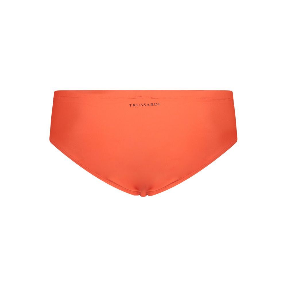 Trussardi Red Elastane Beach Briefs