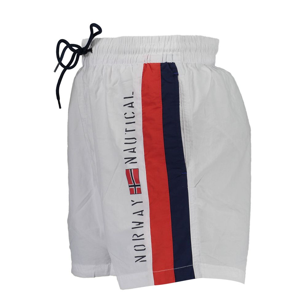 Norway 1963 White Polyamide Swimwear - Rugged Performance Meets Style