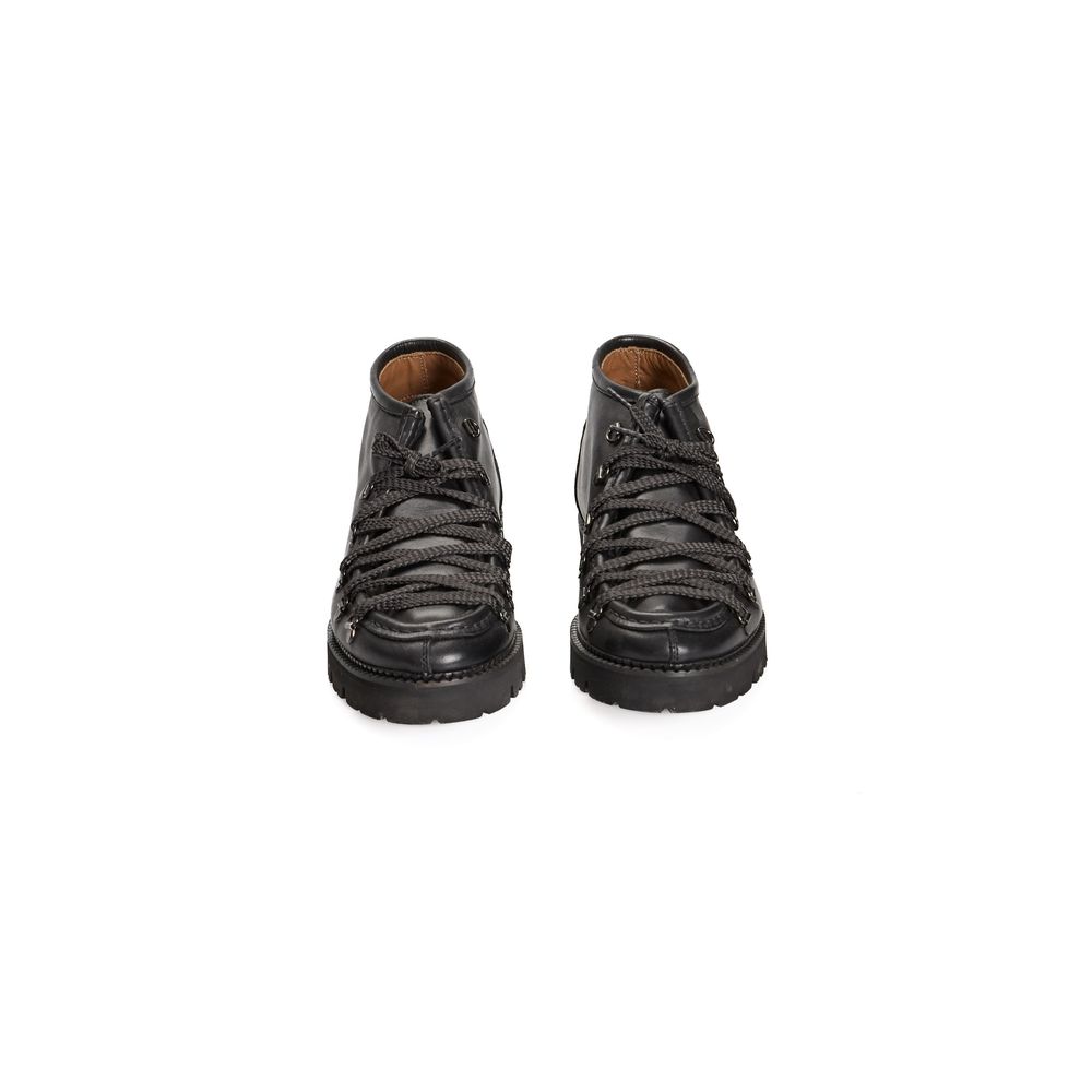 Roberto Pepe Luxury Black Calfskin Boot - Timeless Elegance