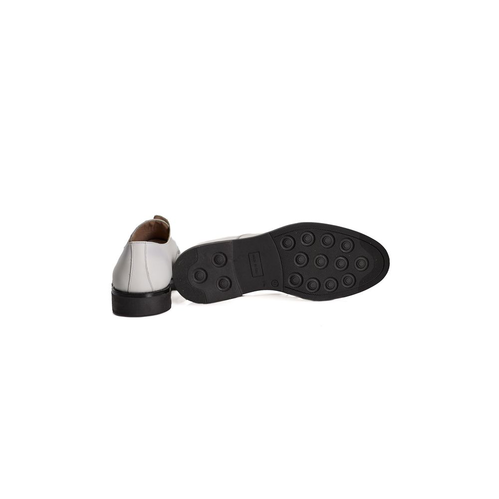 Roberto Pepe Luxury White Calfskin Loafer - Timeless Elegance