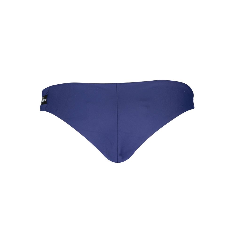 Karl Lagerfeld Blue Elastane Swimwear Briefs
