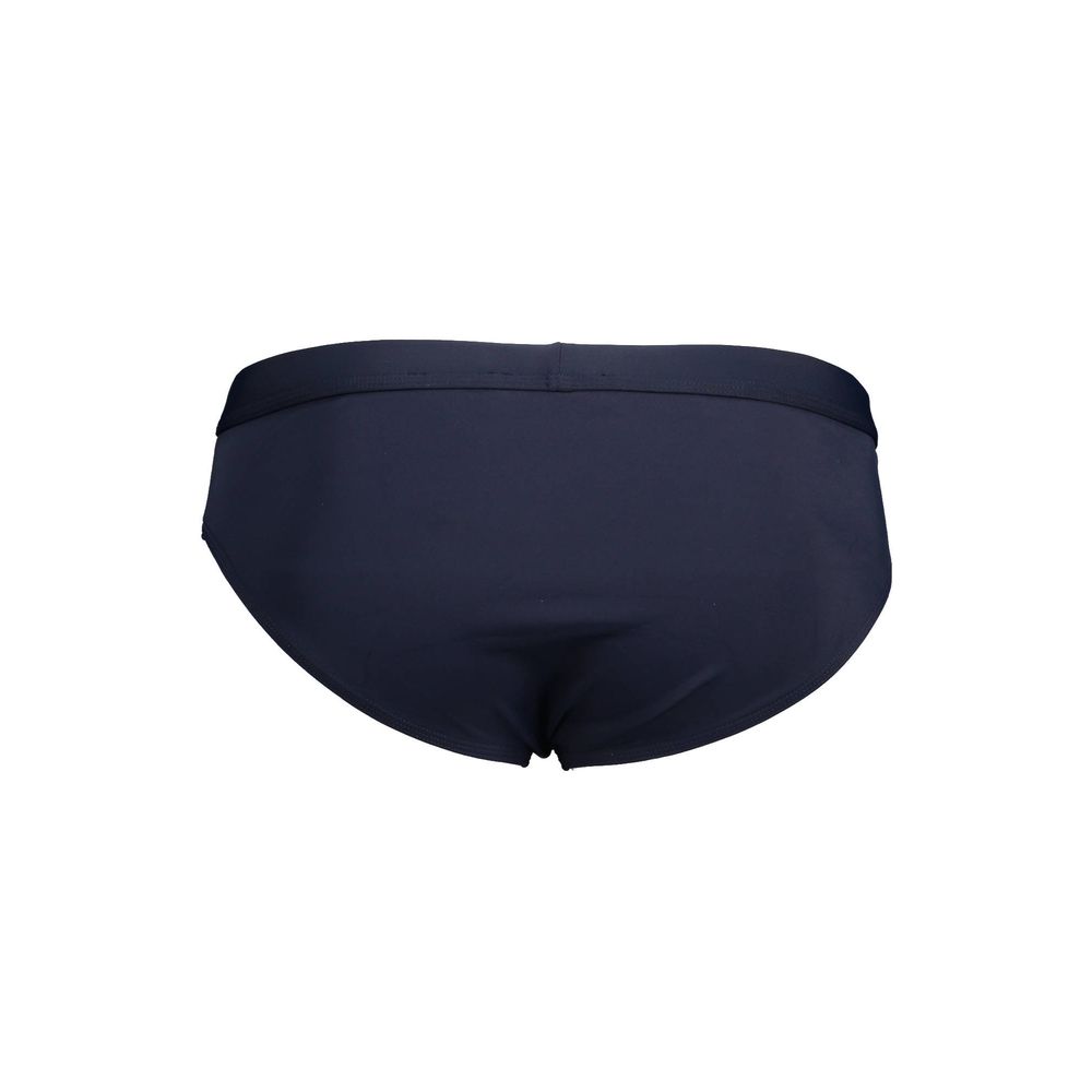 Karl Lagerfeld Blue Elastane Swimwear Briefs