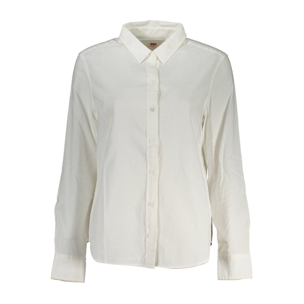 Levi's Classic White Cotton Shirt