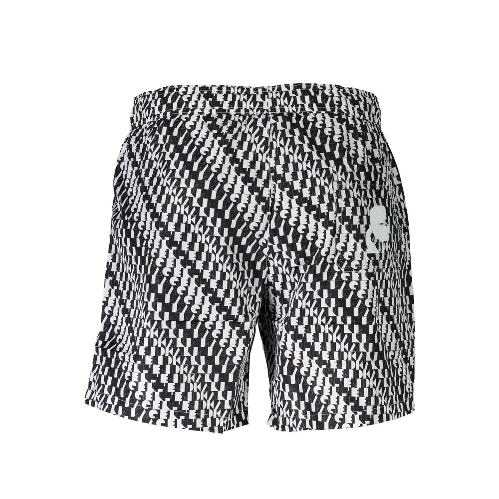 Karl Lagerfeld White Polyester Swimwear Boxers