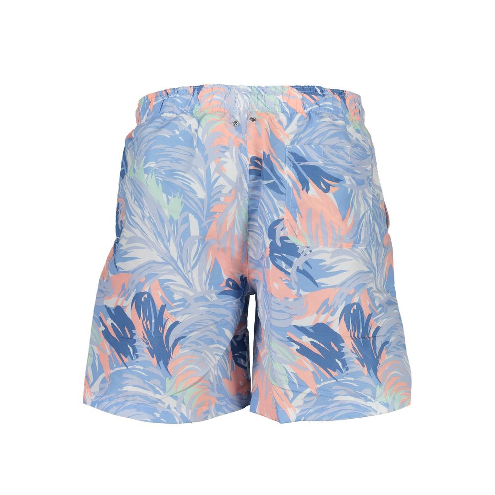 Gant Blue Polyester Swimwear - Stylish Swim Boxer with Pockets