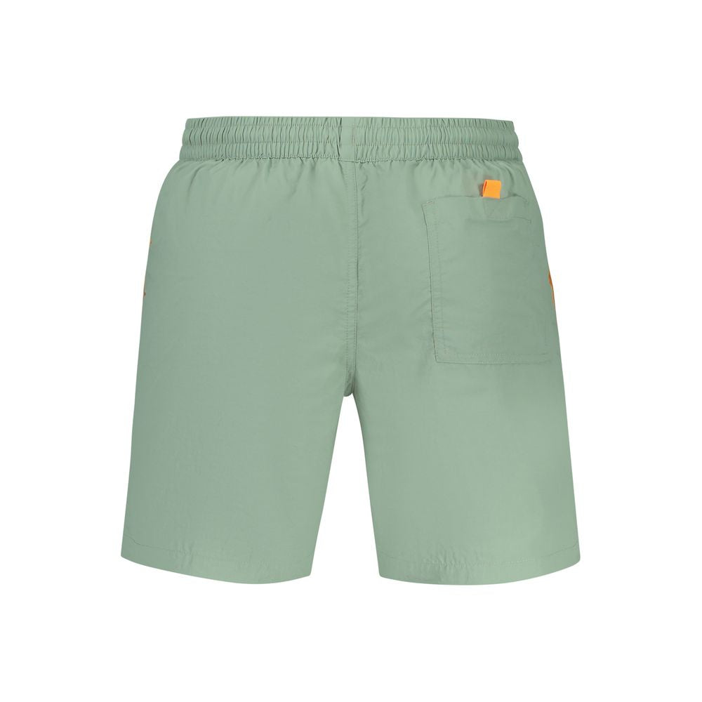 Norway 1963 Green Polyamide Swimwear: Performance-Driven Comfort