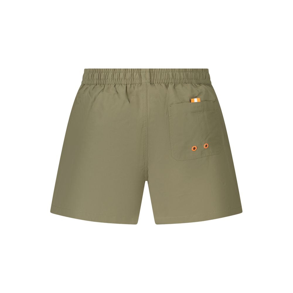 North Sails Green Cotton Swimwear - 36CM Swim Boxer