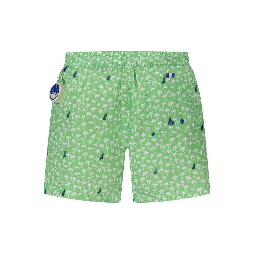 North Sails Green Polyester Swimwear - Performance Swim Boxers