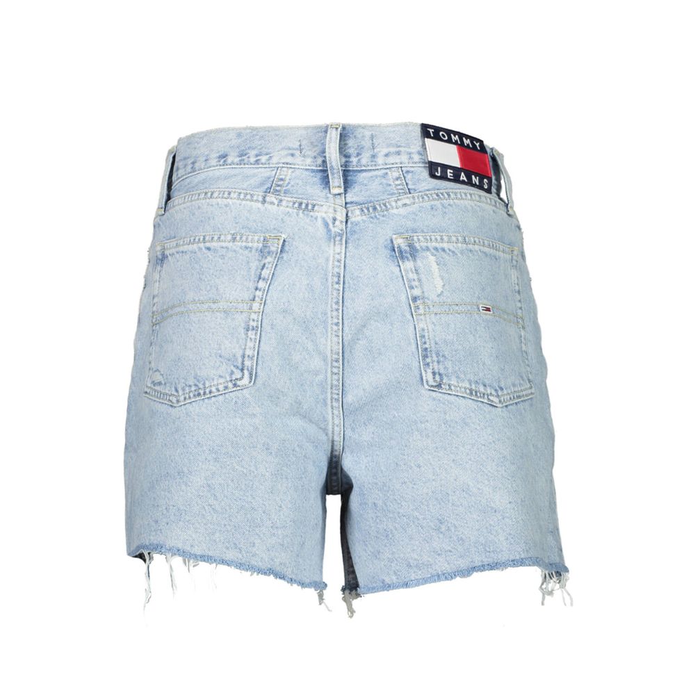 Tommy Hilfiger Blue Cotton Short Jeans Shorts