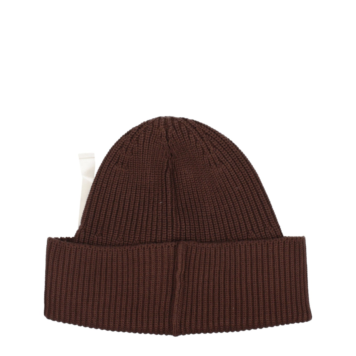 Jacquemus Brown Cotton Beanie - Effortless Elegance in Casualwear
