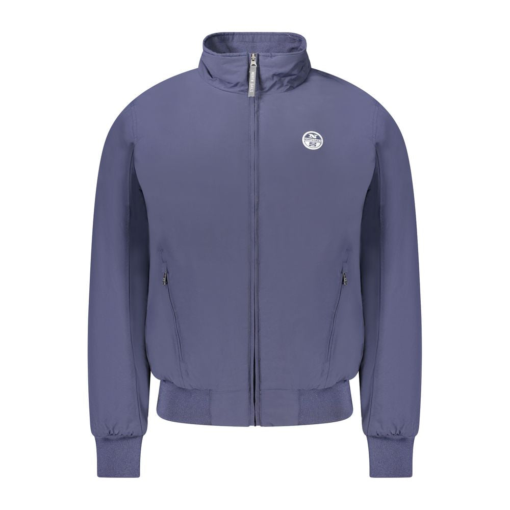 North Sails Blue Polyester Norton Bomber Jacket
