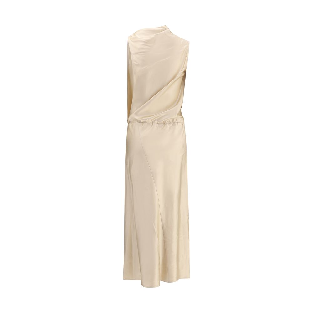 Magda Butrym Satin Long Dress